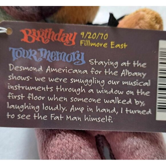 Grateful Dead Bean Beanie Bear St Stephen Limited Edition Collectible Plush Doll - Picture 4 of 4